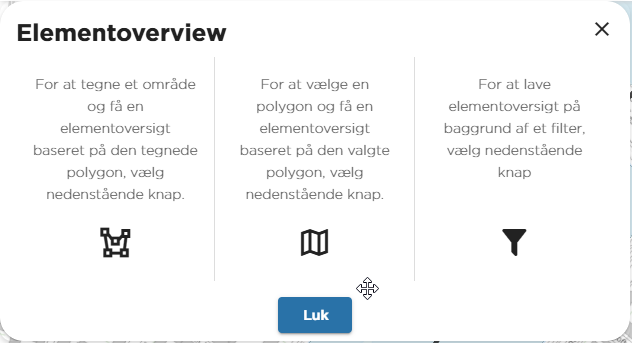 De tre måder at afgrænse en elementoversigt på