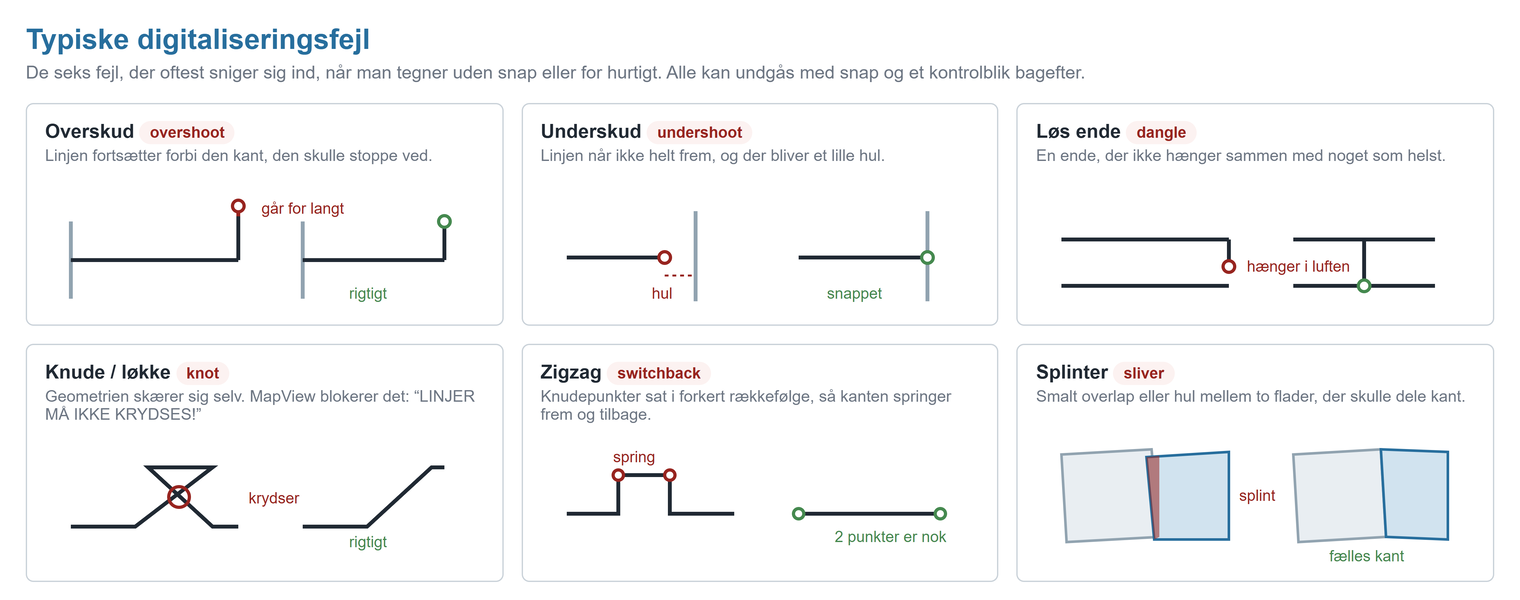 Typiske digitaliseringsfejl